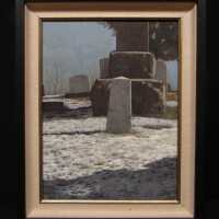          Snow Covered Cemetery - Late Afternoon picture number 2
   