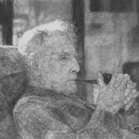 Untitled (Old Man with a Pipe)