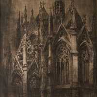 Worshippers Leaving the Chapel, Rouen, France