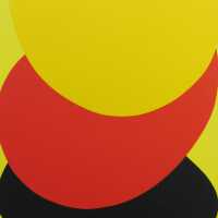 Moonstrips II (Black, Red and Yellow) (1978)