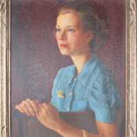 Untitled (Portrait of Mary Griffith Edwards)