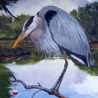 Heron Posing