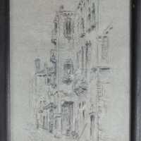 Untitled (Sketch of Buildings)