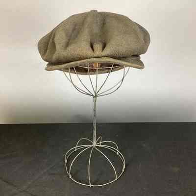 Men’s Black Corduroy Newsboy Cap