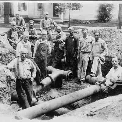 Gas Line Construction