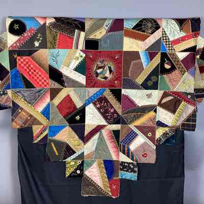 Unfinished Crazy Quilt