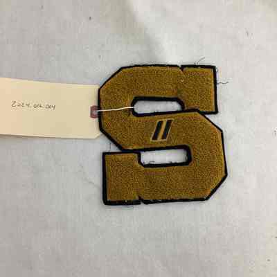 Gold Shelbyville Letter Patch
