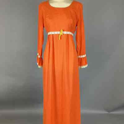 Women’s Orange Prairie Dress