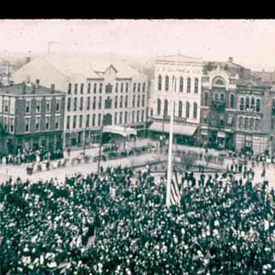 Public Square Flag Raising