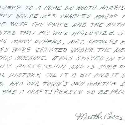 correspondence, narrative, page 2