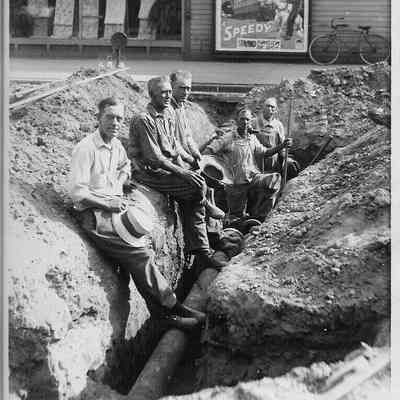 Gas Line Construction