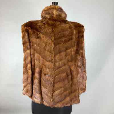 Women’s Brown Fur Cape