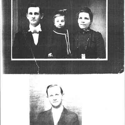 photocopy page of A.M. Dixon & Family