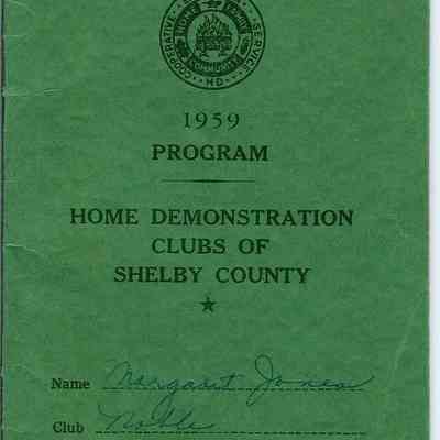 Shelby County Extension Homemakers