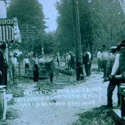 Waldron Political Rally