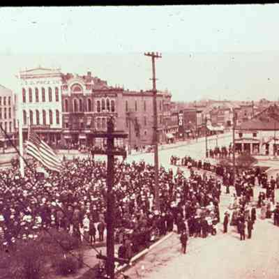 Public Square Flag Raising