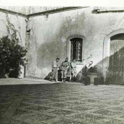 Men in a Courtyard