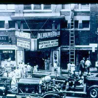 Alhanbra Theater Fire