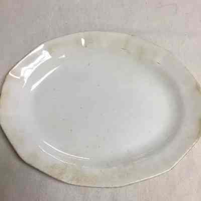 White China Platter
