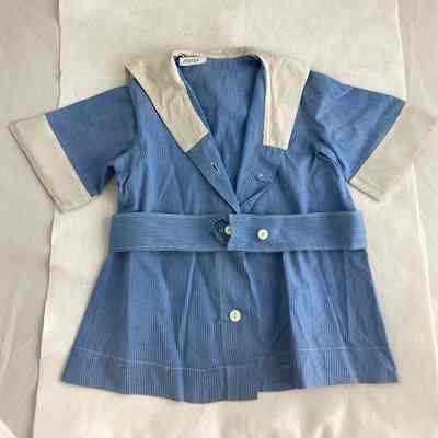 Children’s Blue & White Striped Suit