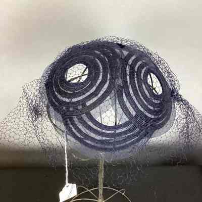 Women's Black Hat w/ Netting