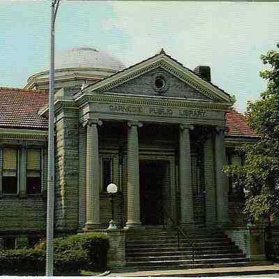  Carnegie Library, Shelbyville, summer c.1950