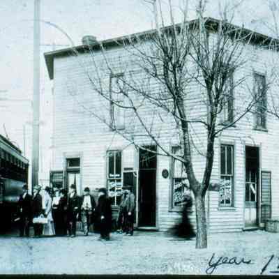 Interurban Car at Depot