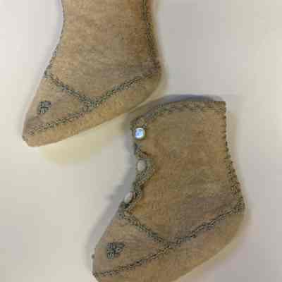 Children’s Ecru Bootees