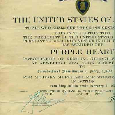 Citation as Result of War II