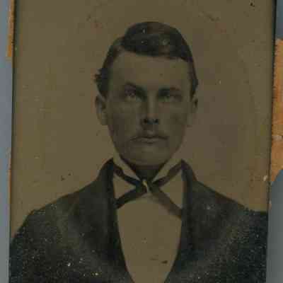 Tintype Photo of an Unidentified Man