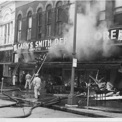 Cahn's Smith Department Store Fire