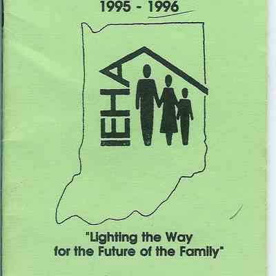1995 - 96 Shelby County Extension Homemakers Clubs of Shelby County. Lighting The Way For The Future of The Family.