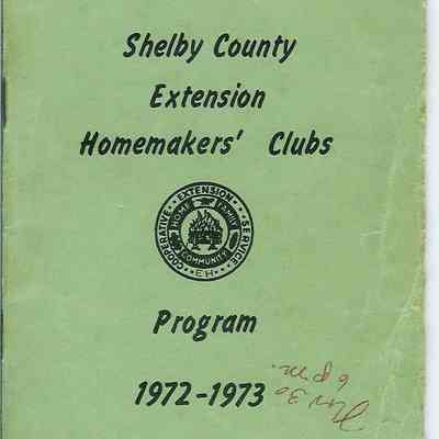 Shelby County Extension Homemakers