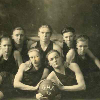 Geneva High School Basketball Team 1924