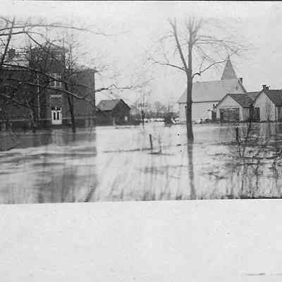 School-Lewis Creek flood