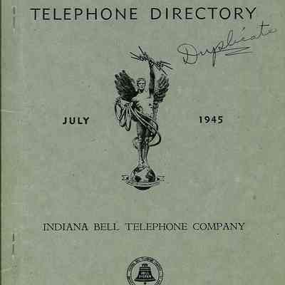 Shelbyville, Boggstown, Fairland, Manilla Phone Book 1942 - 1981