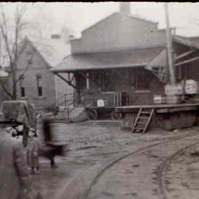 Freight & Passenger station at Shelbyville