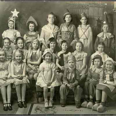 Children in Dance Costumes