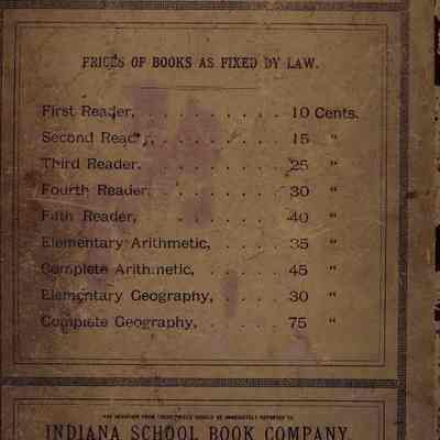 Book, Geography, Back Cover