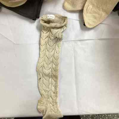 Children's Ecru Knit Stocking