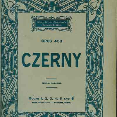 OPUS 453, CZERNY, FOREIGN FINGERING