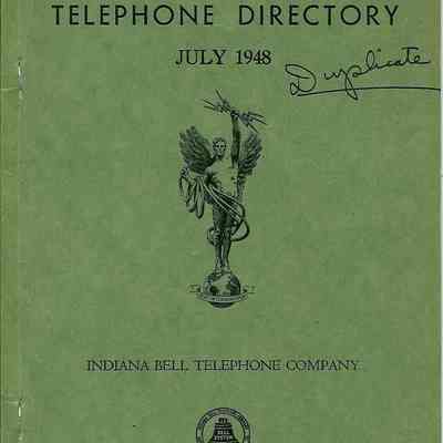 Shelbyville, Boggstown, Fairland, Manilla Phone Book 1942 - 1981