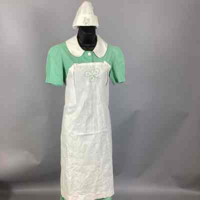 Women’s Green & White Cotton 4-H Uniform