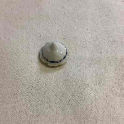 Children's White Ceramic Toy Teapot