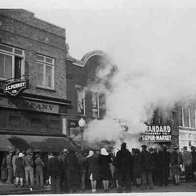 Stephan Brothers Shoe Store Fire