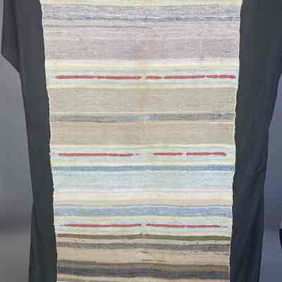 Multicolor Hit & Miss Rag Rug