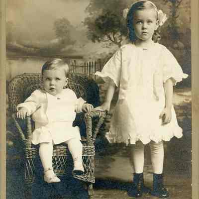 Photograph of 2 children