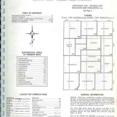 Atlas & Plat Book/SC Indiana/1973, page 1