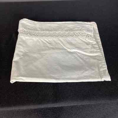 White Cotton Pillowcase