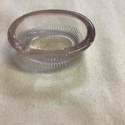 Clear Glass Salt Cellar